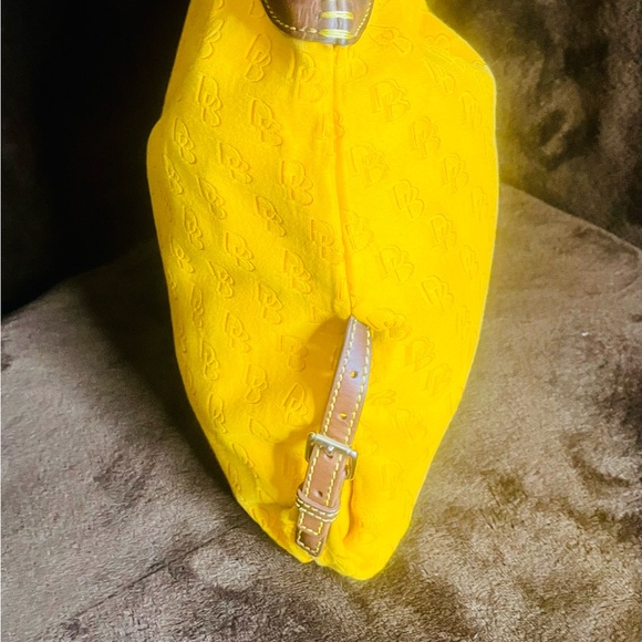 Dooney & Bourke Vintage Jacquard Monogram Hobo Satchel - Picture 3 of 8